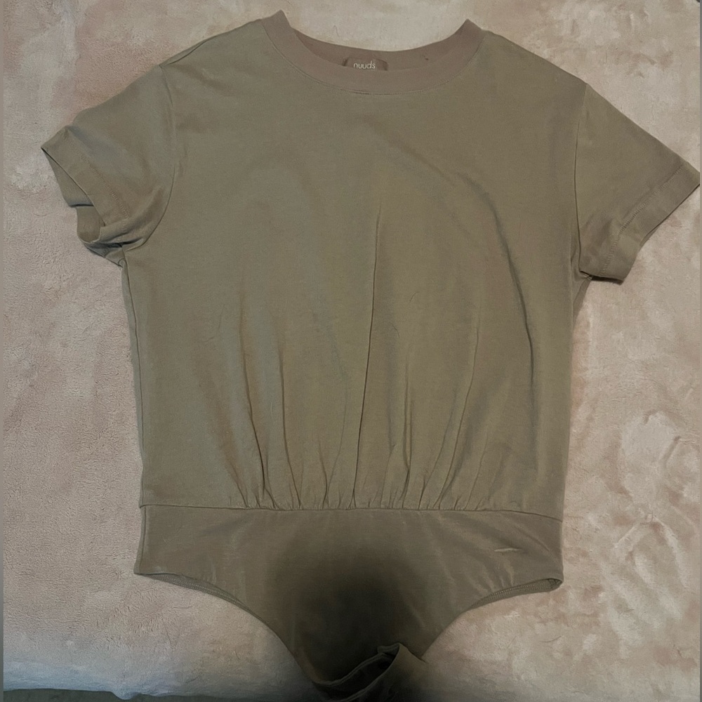 Nuuds Bodysuit Tee - Cinnamon